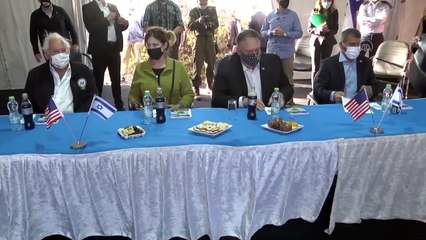 ABD Dışişleri Bakanı Pompeo’dan işgal altındaki Golan Tepeleri’ne ziyaret