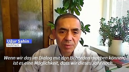 Biontech-Mitgründer stellt baldige Auslieferung von Impfstoff in Aussicht