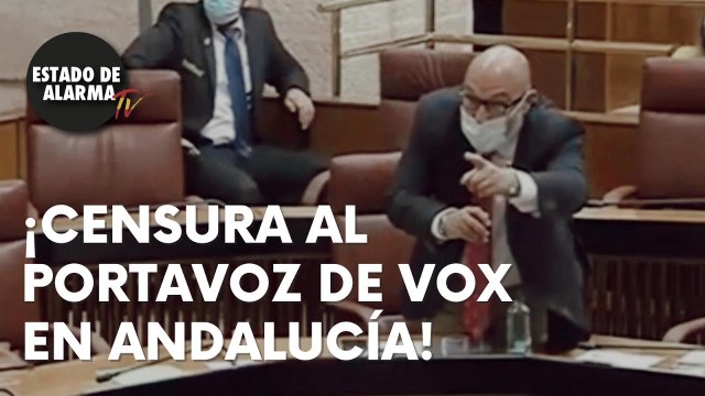 ¿Por qué la presidenta del Parlamento de Andalucía CENSURA al portavoz de VOX? ¡MIEDO A LA VERDAD!