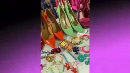 Drew Barrymore BTS of Flower Beauty Hair Tools Campaign