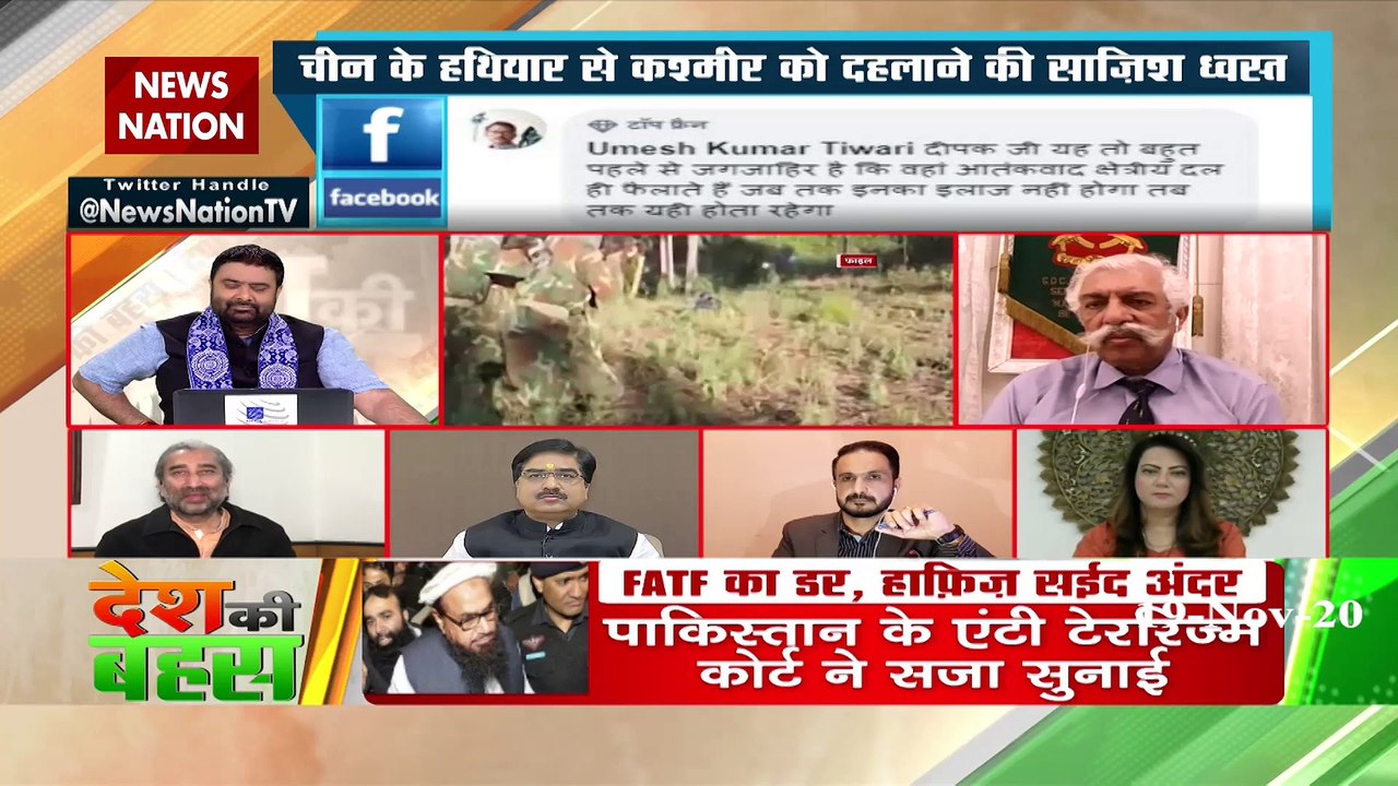 Desh Ki Bahas : Madarsa only teaches hatred and terrorism