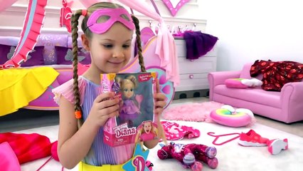 Diana and Dad - Funny Story About Cleaning Room