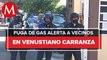 En CdMx, desalojan a habitantes de Venustiano Carranza por fuga de gas