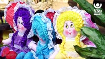 Creaciones Saraelis de Masaya ofrecen coloridas muñecas artesanales