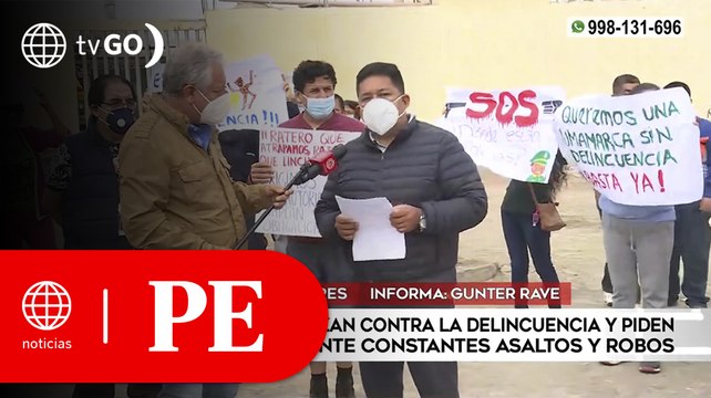 Vecinos de SJM se organizan en contra de la delincuencia y piden más seguridad | Primera Edición