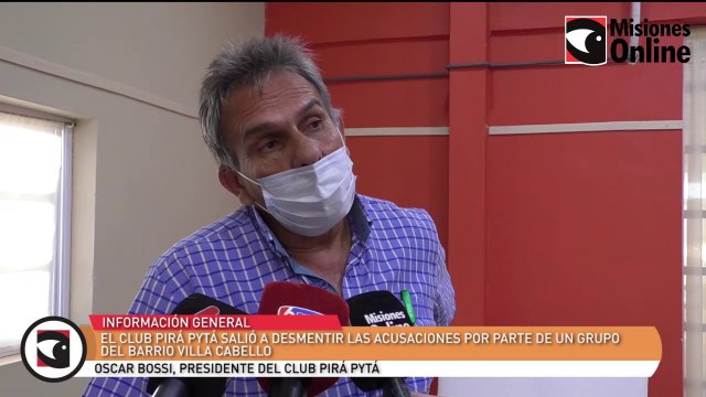 El Club Pirá Pytá salió a desmentir las acusaciones por parte de un grupo del barrio Villa Cabello