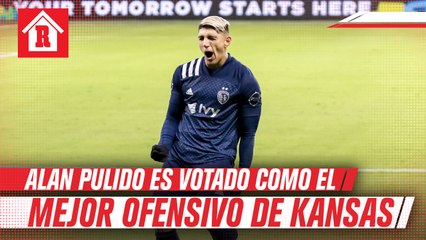 Alan Pulido es votado como el mejor jugador ofensivo del Sporting Kansas de la temporada