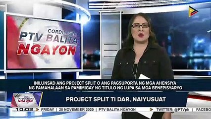 Project split ti DAR, naiyusuat