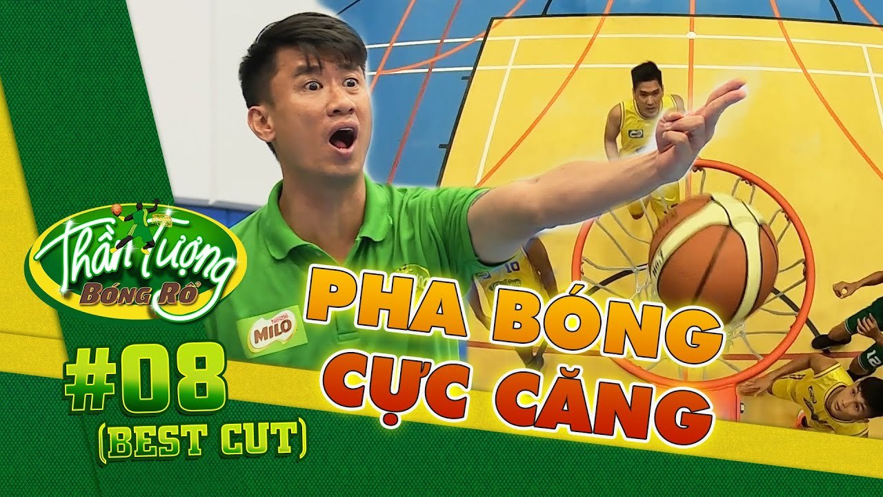 Những pha bóng CỰC CĂNG của Sử Tử Vui Vẻ và Tê Giác Lạc Quan | Thần Tượng Bóng Rổ #8