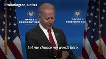 Biden denounces Trump over refusal to concede