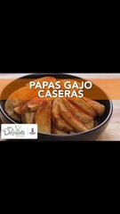 Papas gajo caseras | Cocina Delirante
