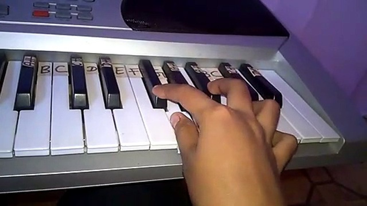 Vinmeen Vithayil- Thegidi movie piano song