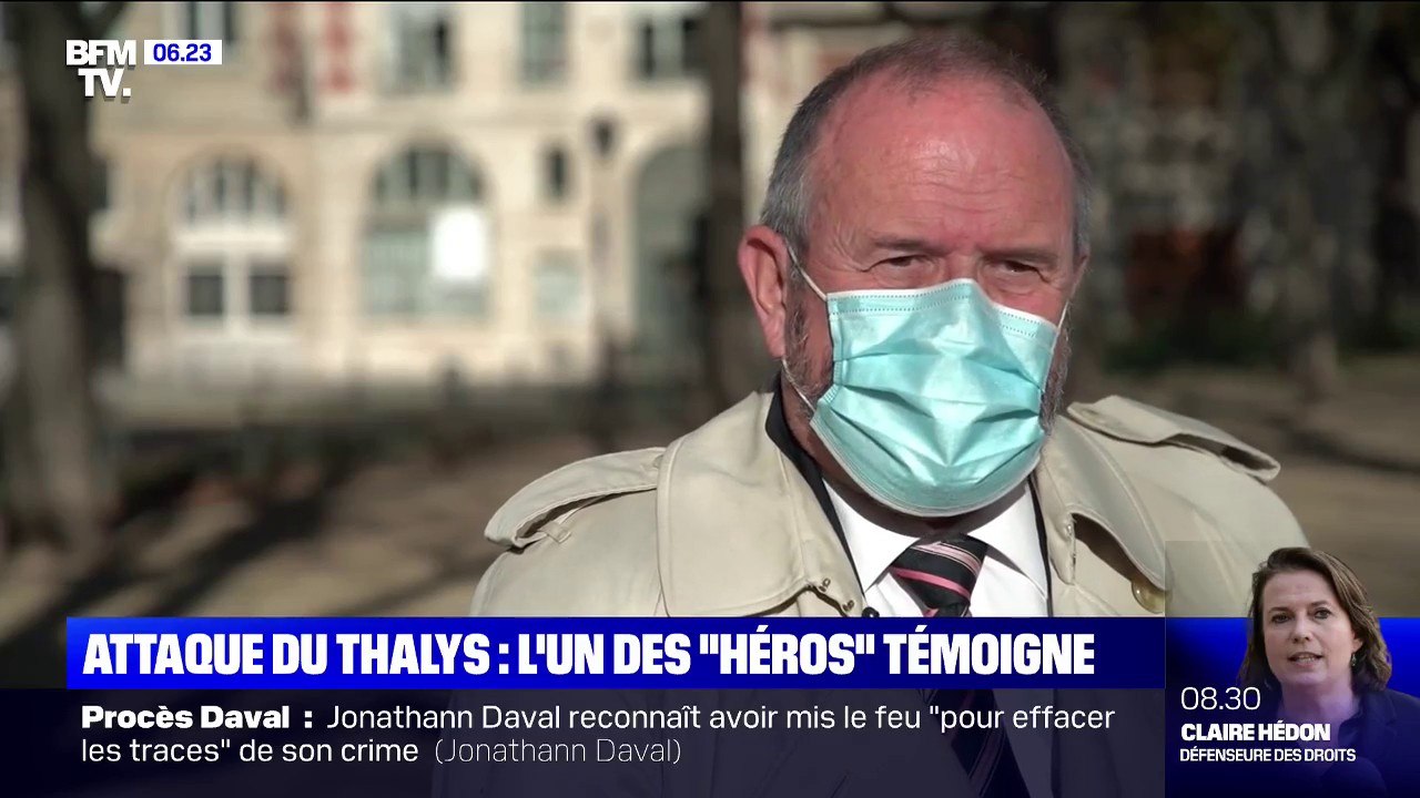 L'un des héros de l'attaque du Thalys témoigne