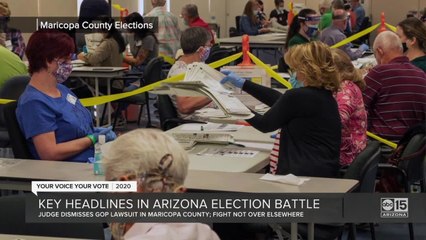 Lawsuit arguing for hand-count audit in Maricopa County dismissed