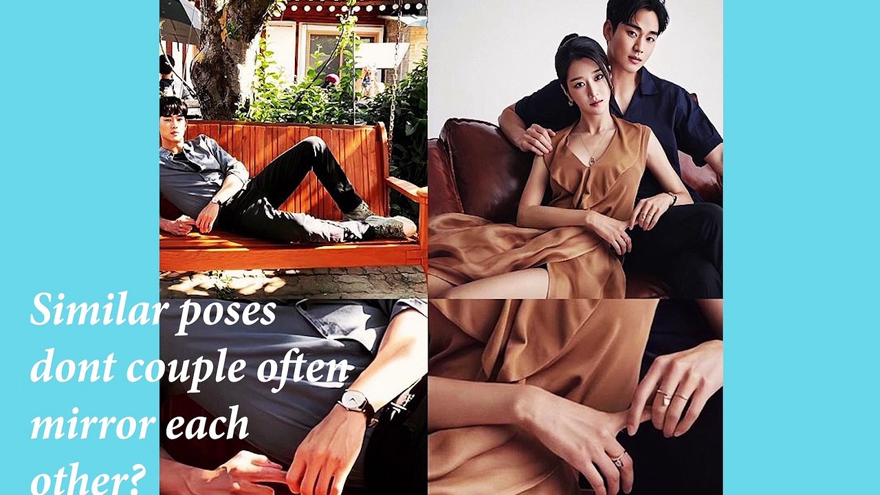 Kim soo hyun & Seo ye ji always twinning & mirroring each other| Is it just a coincidence!| HYUNJI