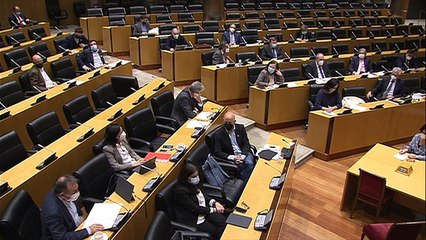 Enrique Santiago defiende el comunismo en el Congreso