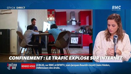 Dupin Quotidien : Confinement, le trafic explose sur Internet - 20/11