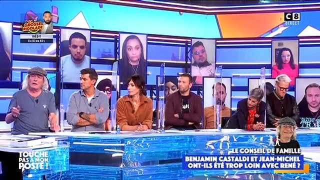 René Malleville règle ses comptes avec Benjamin Castaldi et Jean-Michel Maire en direct dans TPMP, avant de fondre en larmes et annoncer son départ de l'émission : Je m'en vais avec beaucoup de regrets