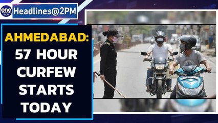 Ahmedabad goes under 57-hour marathon curfew to stem Covid spread | Oneindia News