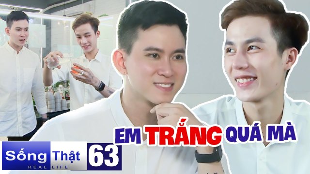 Sống Thật - Real Life #63 I MỸ NAM da trắng như tuyết, trổ tài PHA CHẾ khiến Minh Tuân MÊ MẨN ngay