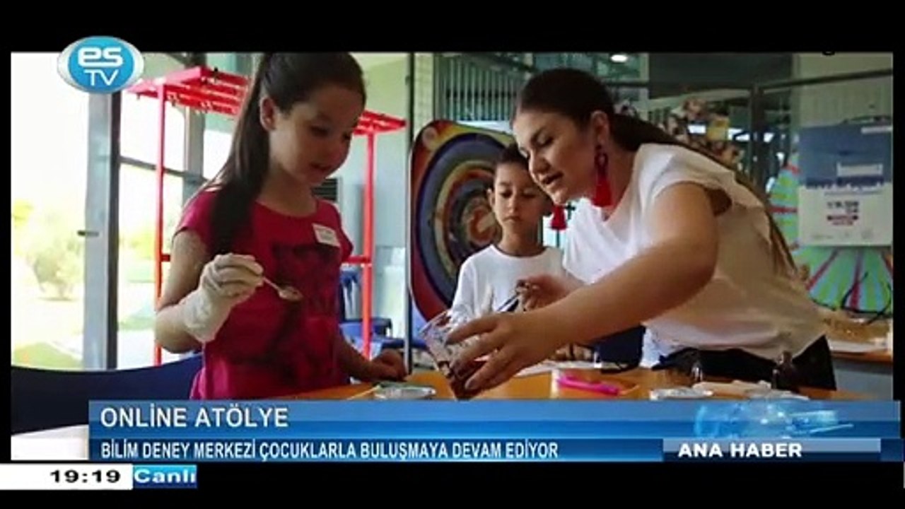 Bilim deney merkezi çocuklarla buluşmaya devam ediyor