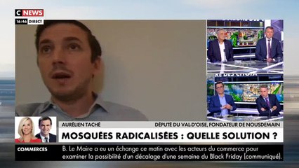 Le député Aurélien Taché défend la polygamie sur CNews