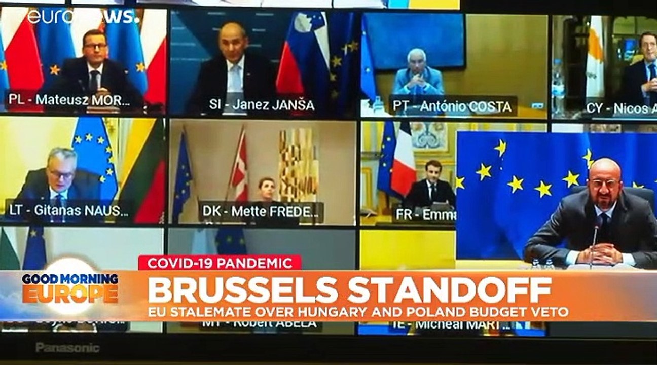 EU summit: Budget stalemate continues but Hungary not united in opposition to EU's rule of law