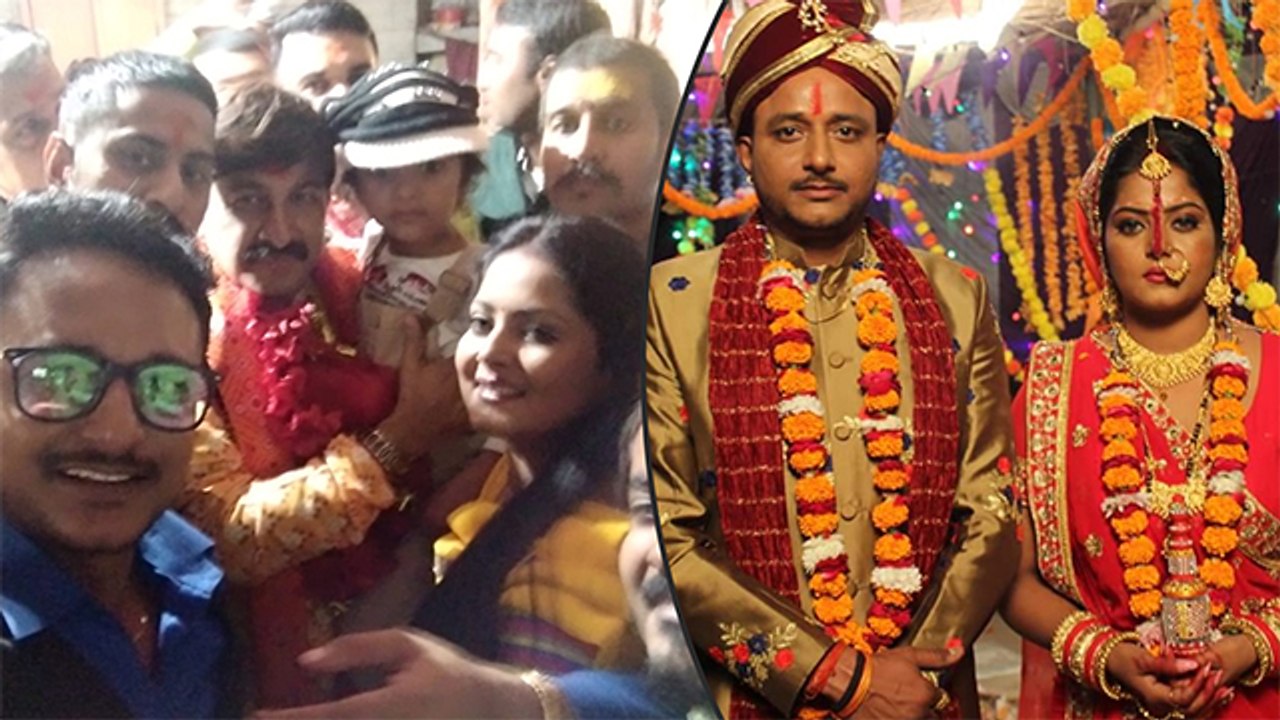 सांसद मनोज तिवारी पहुंचे फिल्‍म ‘जय मां विंध्‍यवासिनी’ के सेट पर