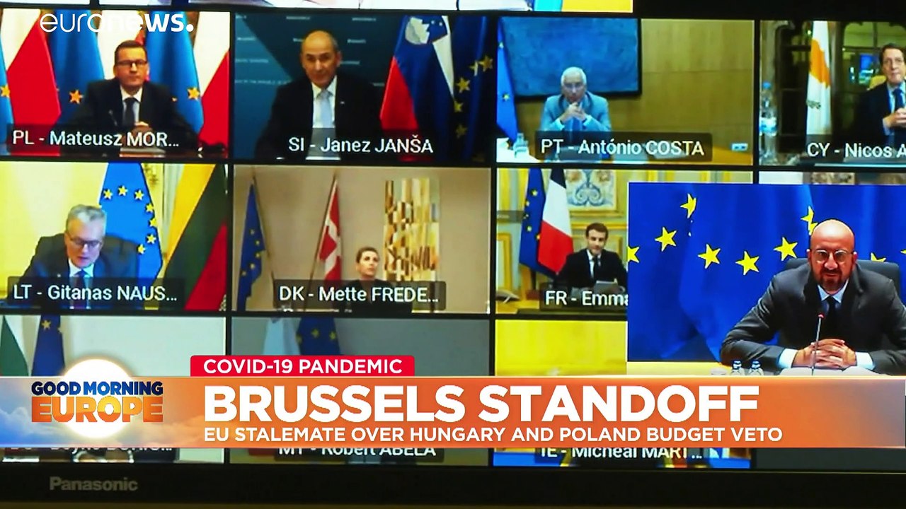 EU summit: Budget stalemate continues but Hungary not united in opposition to EU's rule of law
