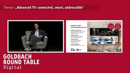 Goldbach Round Table | ADVANCED TV: CONNECTED, SMART, ADDRESSABLE | 19.11.2020