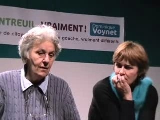 Cent artistes avec Voynet et Mnouchkine