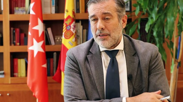 Entrevista al consejero de Justicia de la Comunidad de Madrid, Enrique López: Illa debería pedir perdón a los madrileños