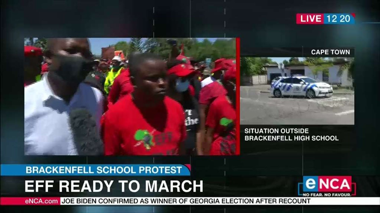 SAHRC calls for calm as EFF protests in Brackenfell
