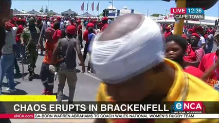 EFF's Brackenfell protest turns violent