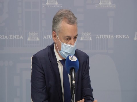 Urkullu: Las Navidades van a ser absolutamente distintas