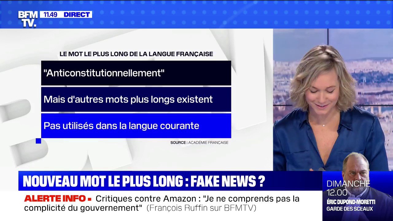 Un nouveau mot français le plus long: vrai ou f...