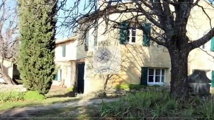 Belle maison de caractère avec jardin à vendre à Bédoin au p