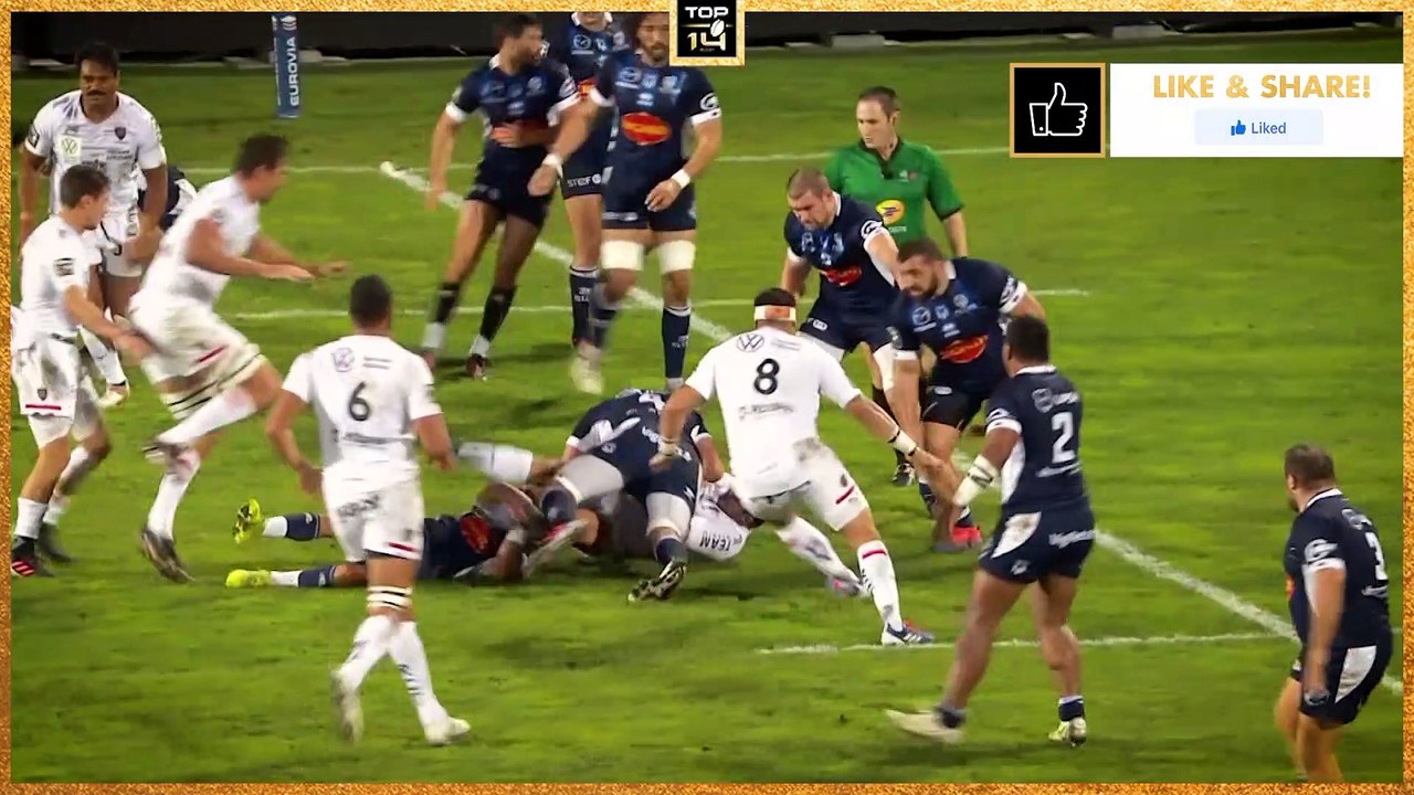 DAKUWAQA TRY & ASSIST FROM NONU - TOULON - MATCHDAY 9 - TOP 14 - 2020/21