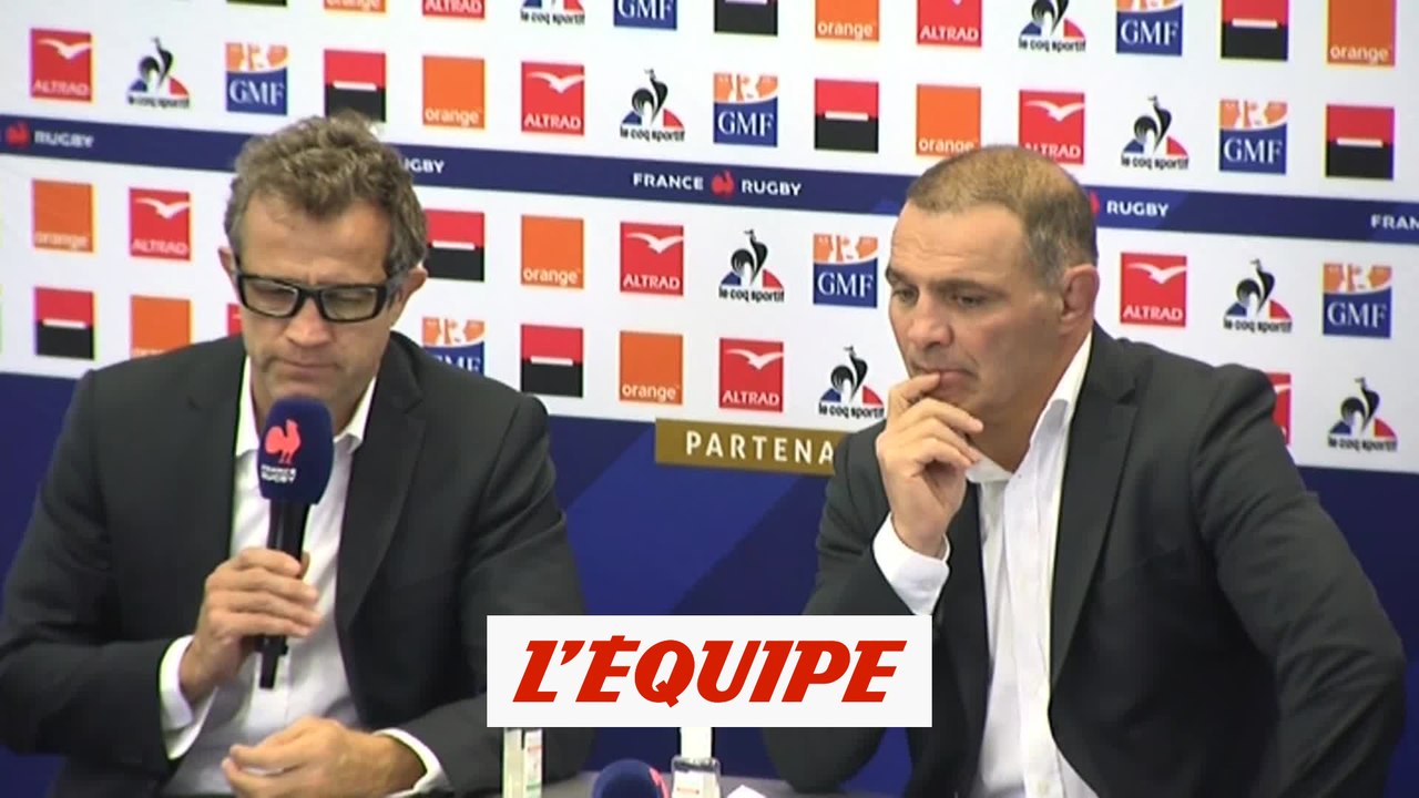 «C'est le temps de Matthieu Jalibert aujourd'hui» - Rugby - Bleus - Galthié