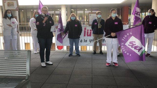 Manifestation des « travailleurs de l’ombre » du centre hospitalier du Centre-Bretagne