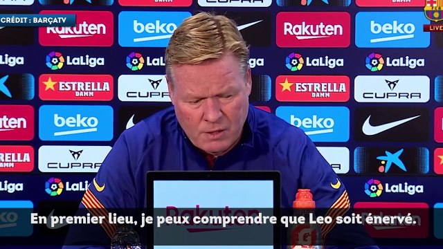 FC Barcelone : La réponse de Ronald Koeman sur l'affaire Antoine Griezmann-Lionel Messi