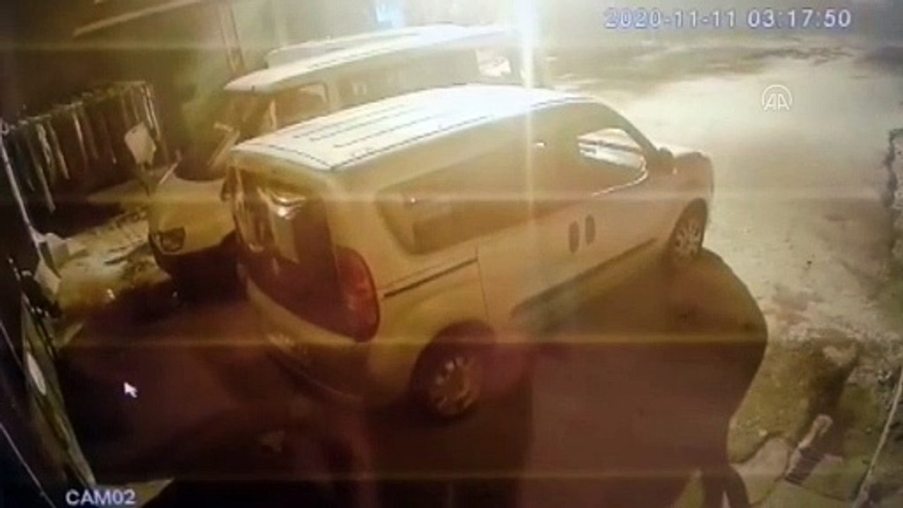 HATAY - Park halindeki motosikleti çalan zanlı yakalandı