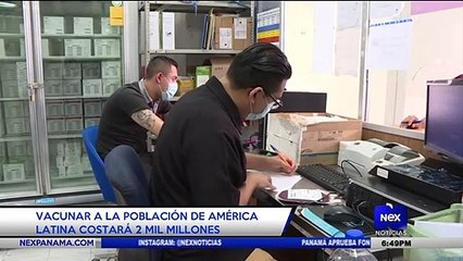 Video herunterladen: Vacunar a la población de América Latina costará 2 mil millones - Nex Noticias