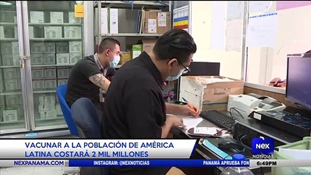 Vacunar a la población de América Latina costará 2 mil millones - Nex Noticias