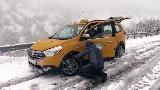 TUNCELİ - Mevsimin ilk karı yağdı