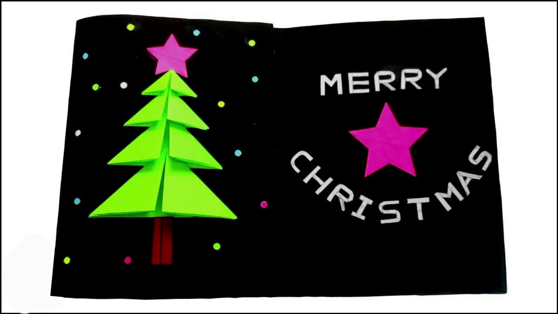 Simple Greeting Card for Christmas | How to Make a Greeting Card for  Christmas Day | DIY Christmas Tree Greeting Card | Christmas Crafts 2020 -  video Dailymotion