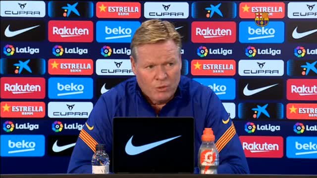 Koeman cree que la prensa faltó al respeto a Messi al preguntarle por Griezmann tras un viaje largo