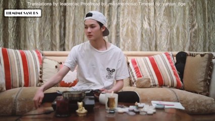 [ENG SUB] Zhu Zhengting Scented Candle Making Vlog