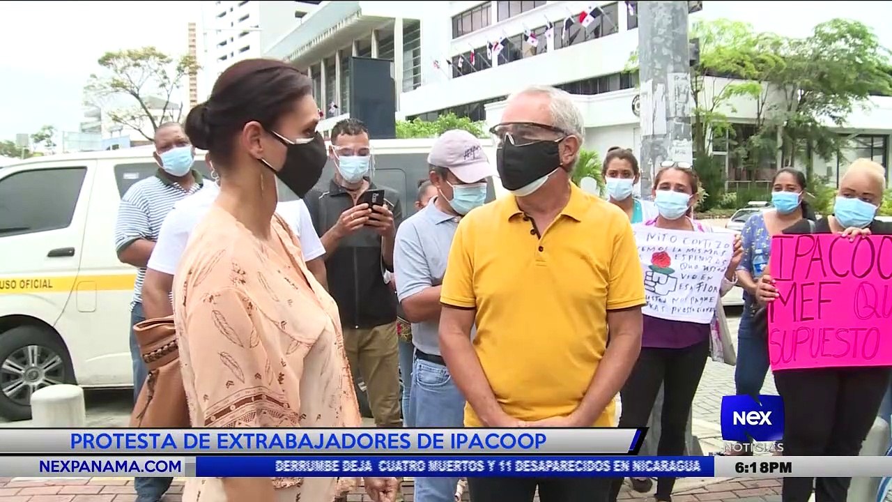 Protesta de trabajadores de Ipacoop  - Nex Noticias
