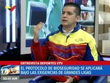 Deportes VTV 20NOV2020 | Gobierno Nacional garantiza inicio de la LVBP bajo protocolos de bioseguridad